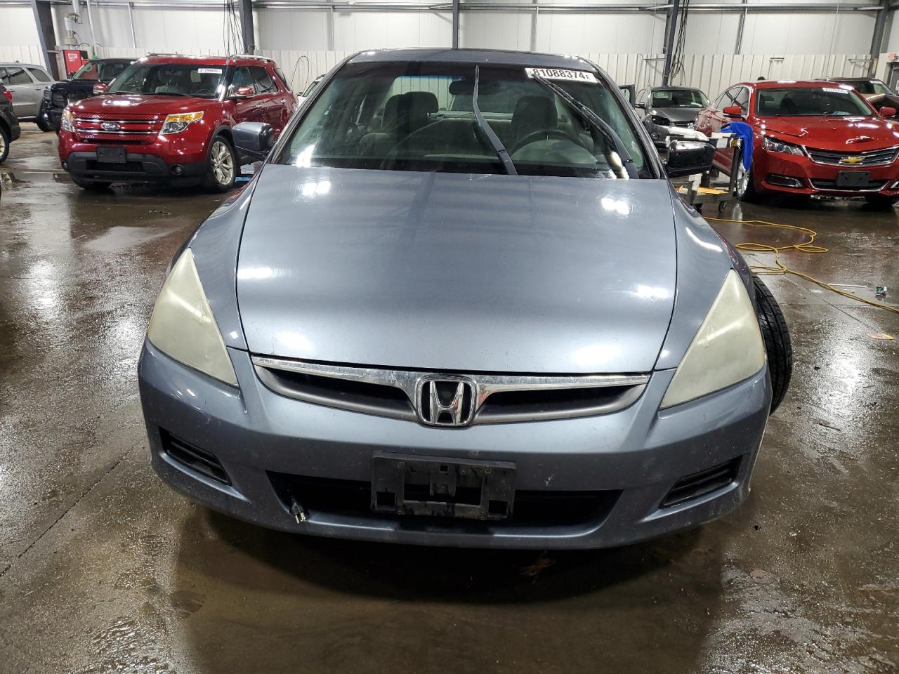 2007 Honda Accord VIN 1HGCM56797A145157 Copart auction photo, undercarriage damage thumbnail 5