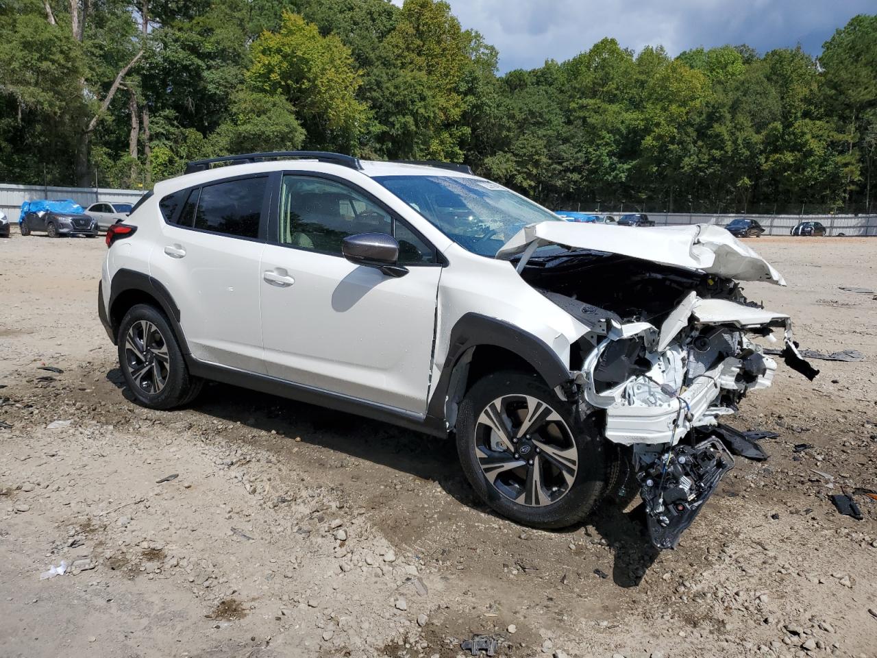 2024 Subaru XV VIN JF2GUADC1R8384528 Copart auction photo, all over damage thumbnail 4