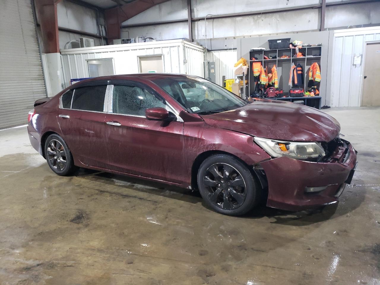 2014 Honda Accord VIN 1HGCR2F54EA170186 Copart auction photo, front end damage thumbnail 4