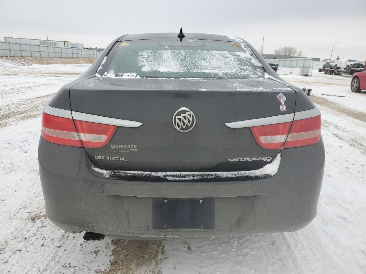 2013 Buick Verano VIN 1G4PP5SK6D4136584 Copart auction photo, front end / side damage thumbnail 6