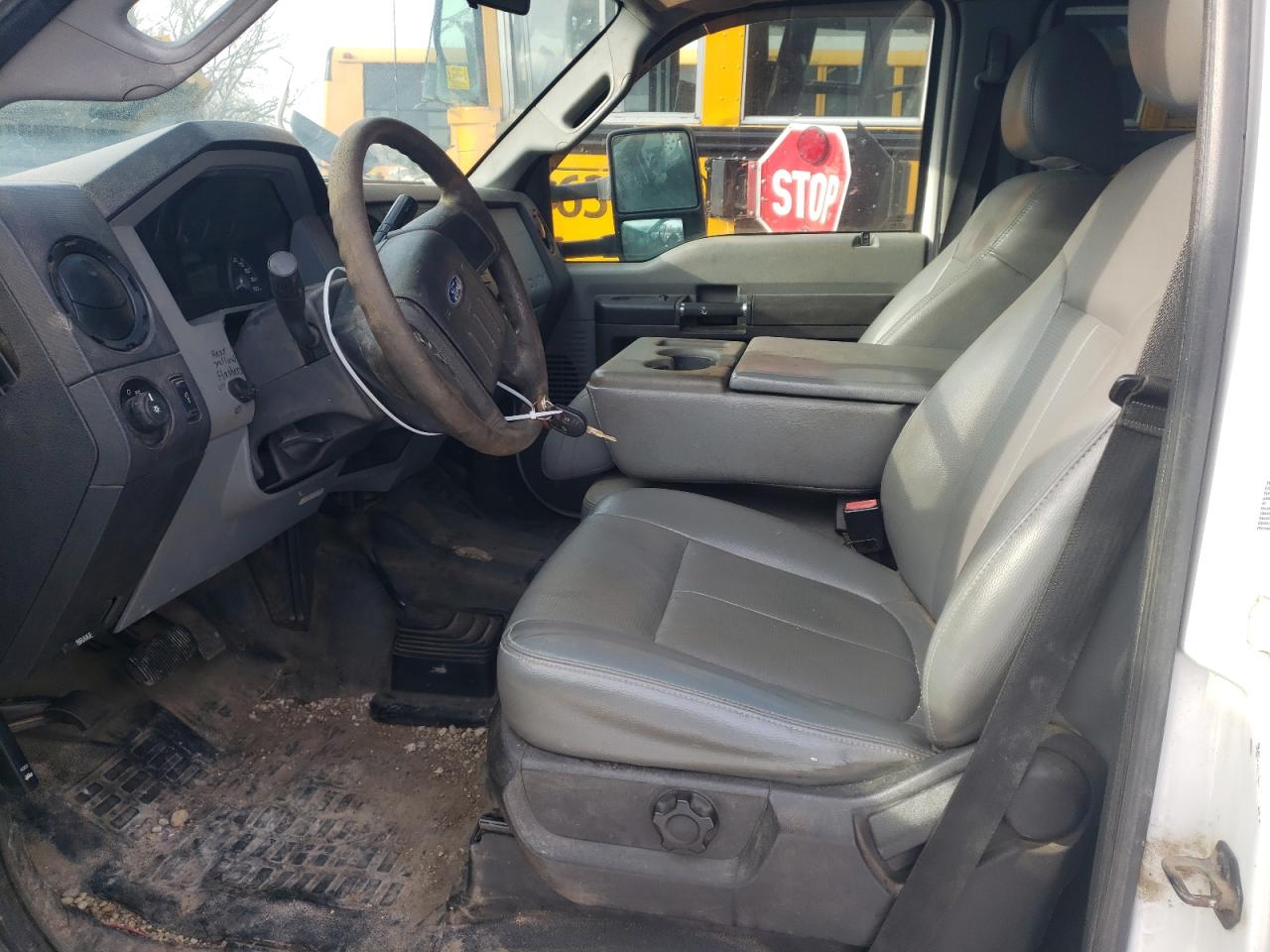 2012 Ford F450 VIN 1FD0W4HT6CEC42945 Copart auction photo, front end damage thumbnail 7