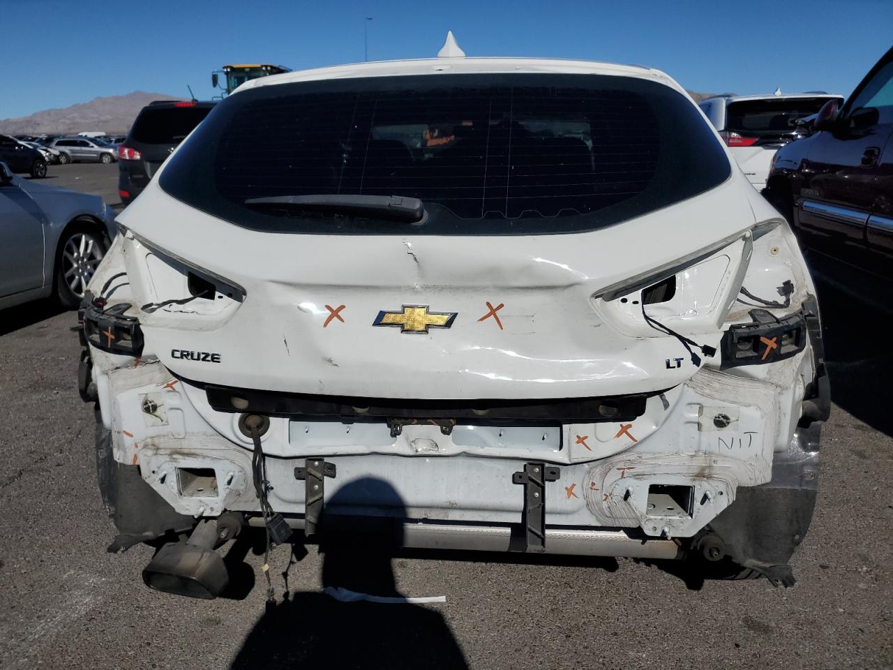 2017 Chevrolet Cruze VIN 3G1BE6SMXHS580366 Copart auction photo, rear end damage thumbnail 6