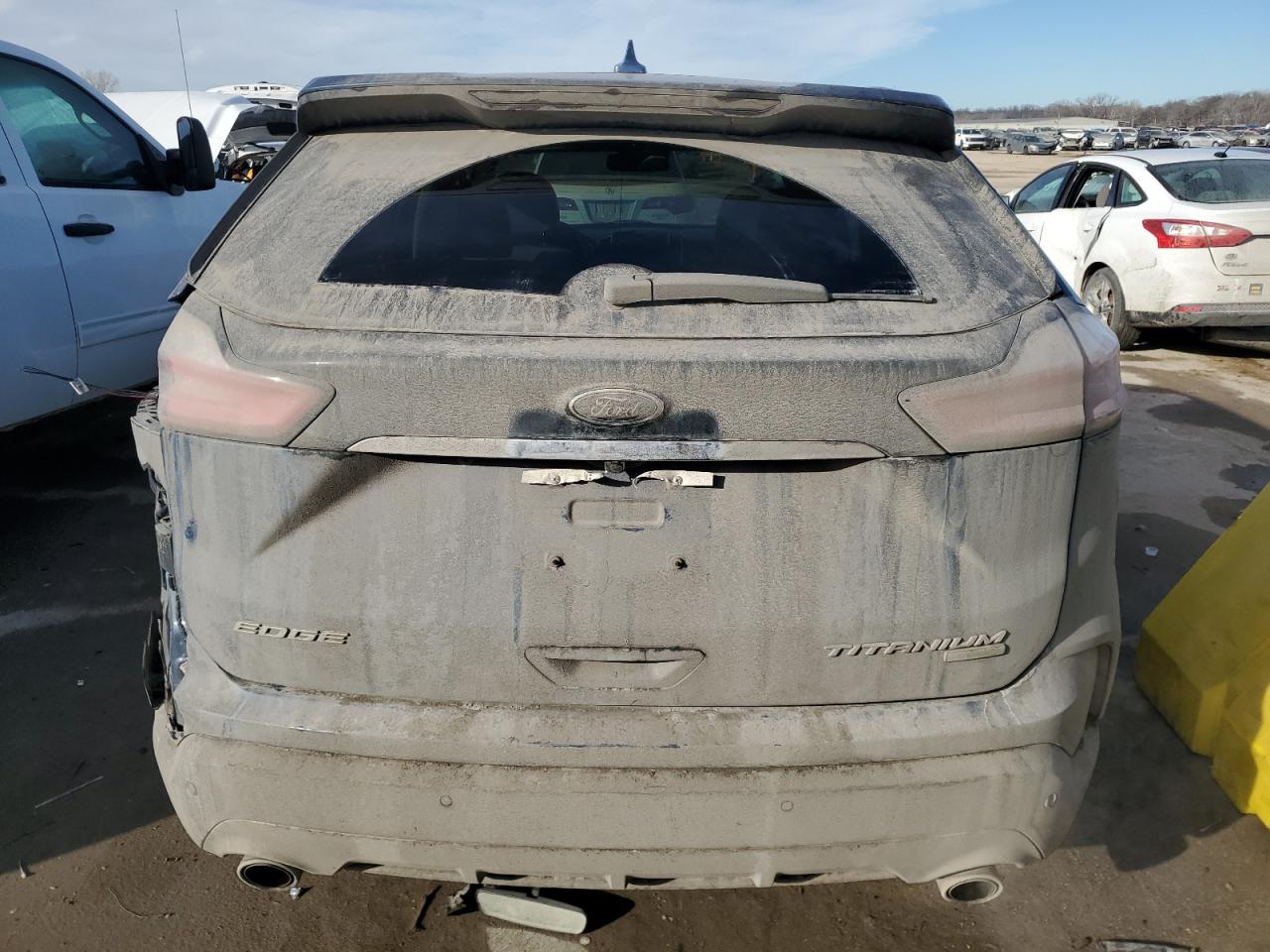 2019 Ford Edge VIN 2FMPK3K90KBB53724 Copart auction photo, all over damage thumbnail 6