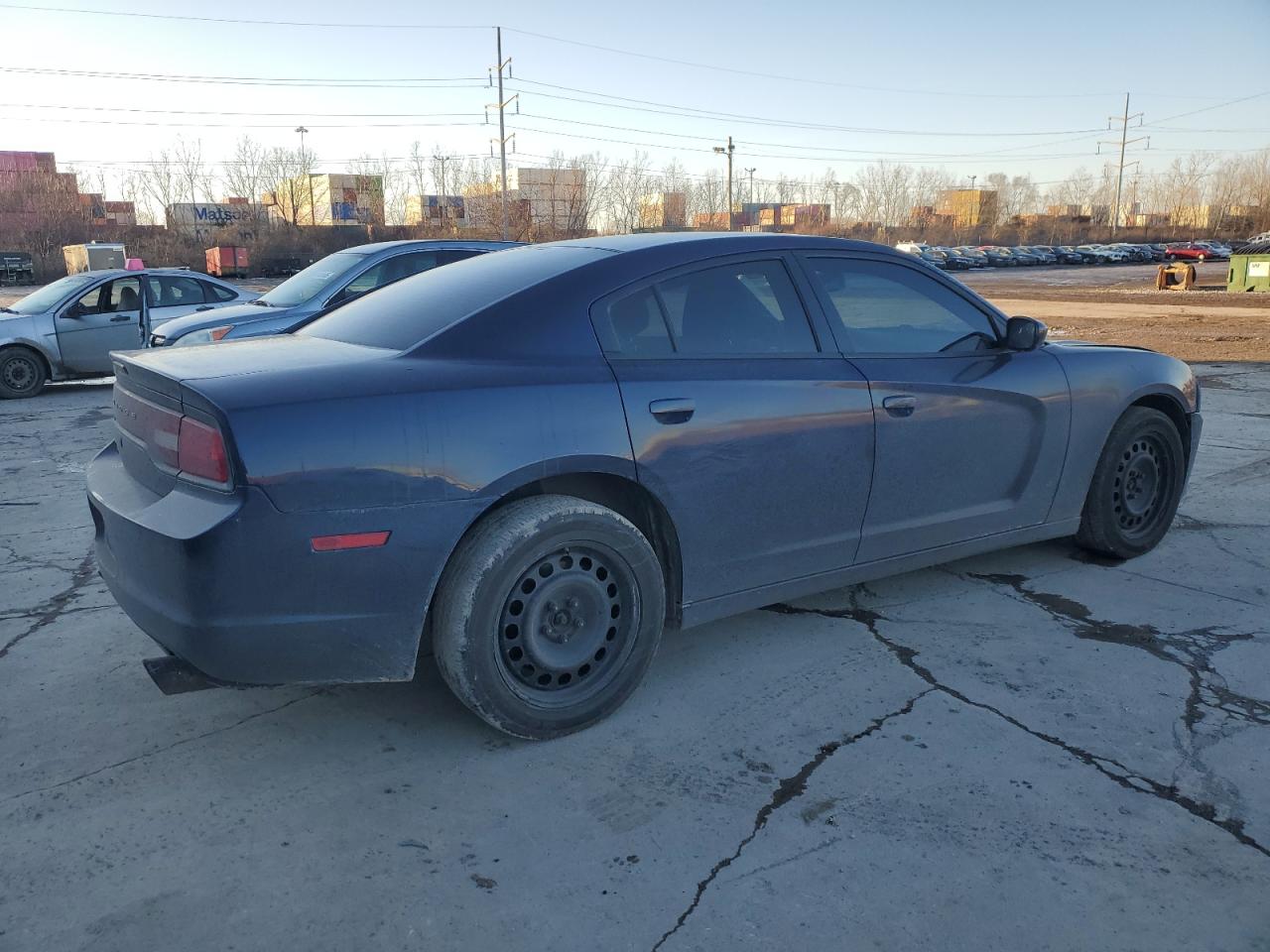 2014 Dodge Charger VIN 2C3CDXKT8EH334804 Copart auction photo, front end damage thumbnail 3