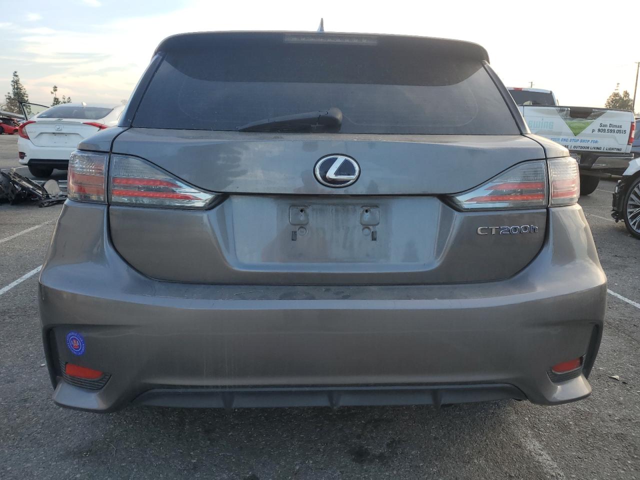 2014 Lexus CT VIN JTHKD5BH8E2201300 Copart auction photo, front end damage thumbnail 6