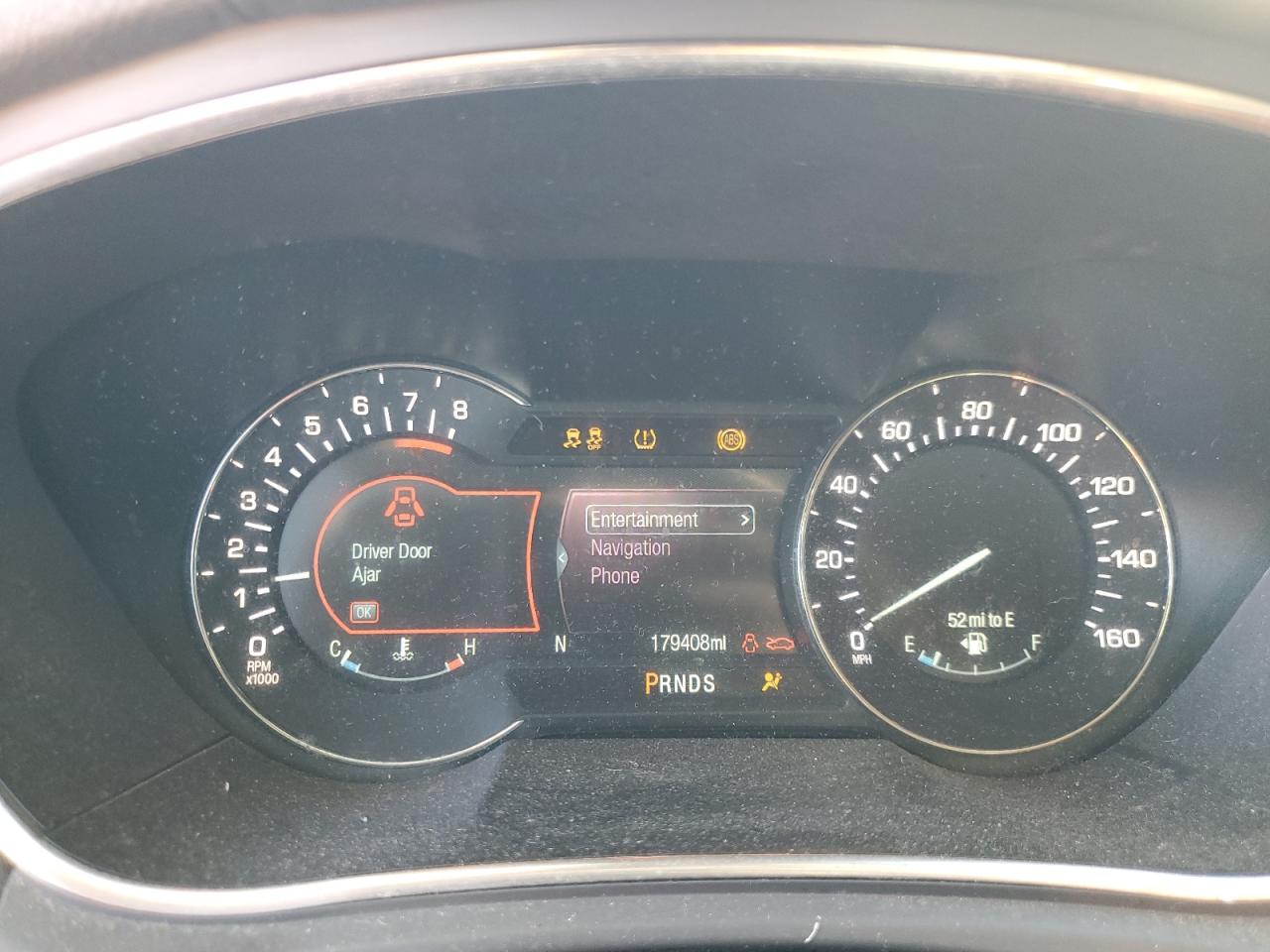 2016 Lincoln MKX VIN 2LMTJ6KR4GBL20519 Copart auction photo, water/flood damage thumbnail 9