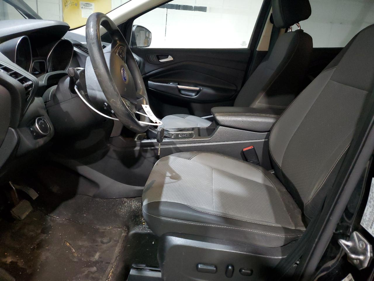 2017 Ford Escape VIN 1FMCU9G99HUB08546 Copart auction photo, side / front end damage thumbnail 7