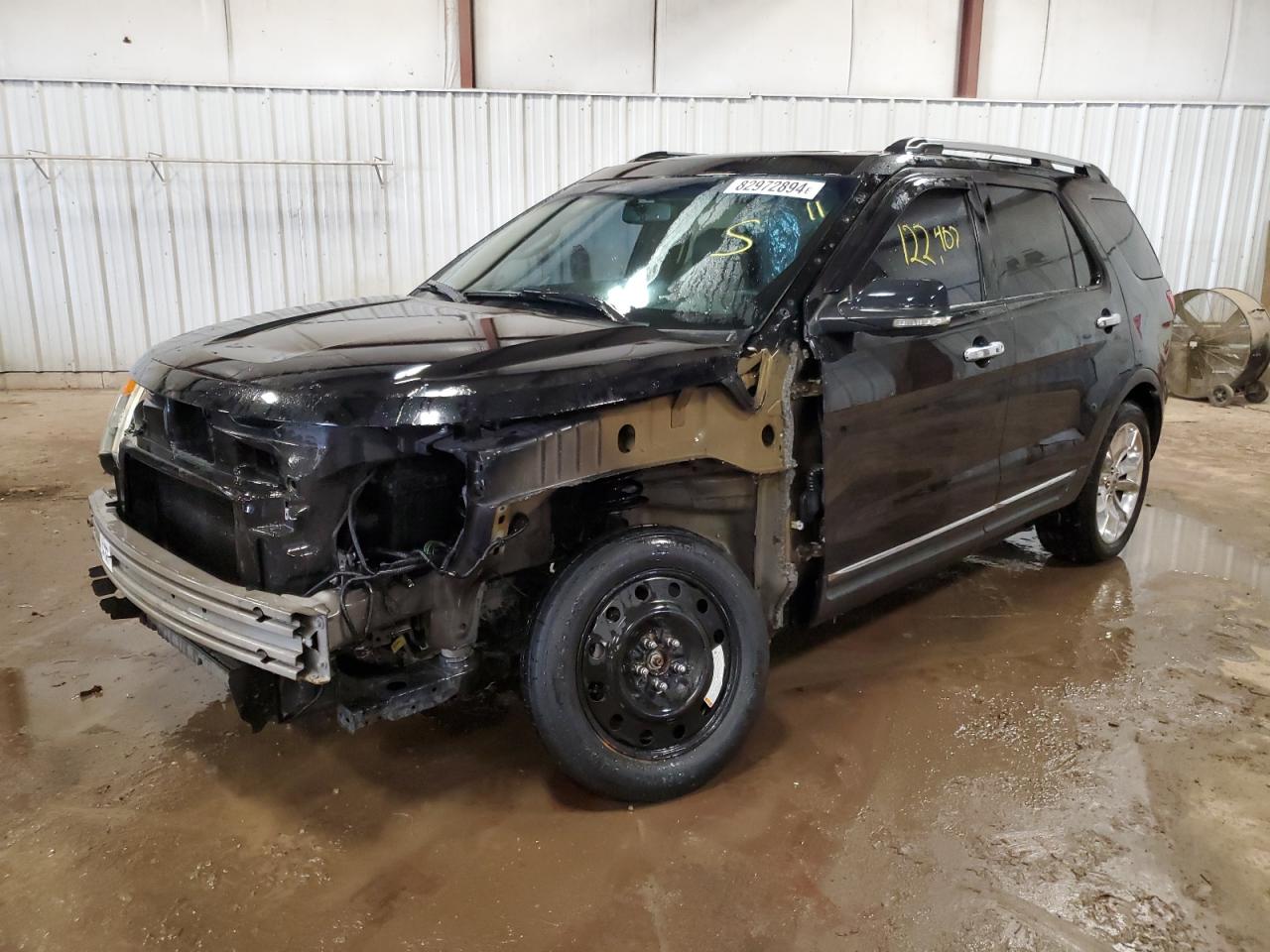 2011 Ford Explorer VIN 1FMHK7F82BGA91121
