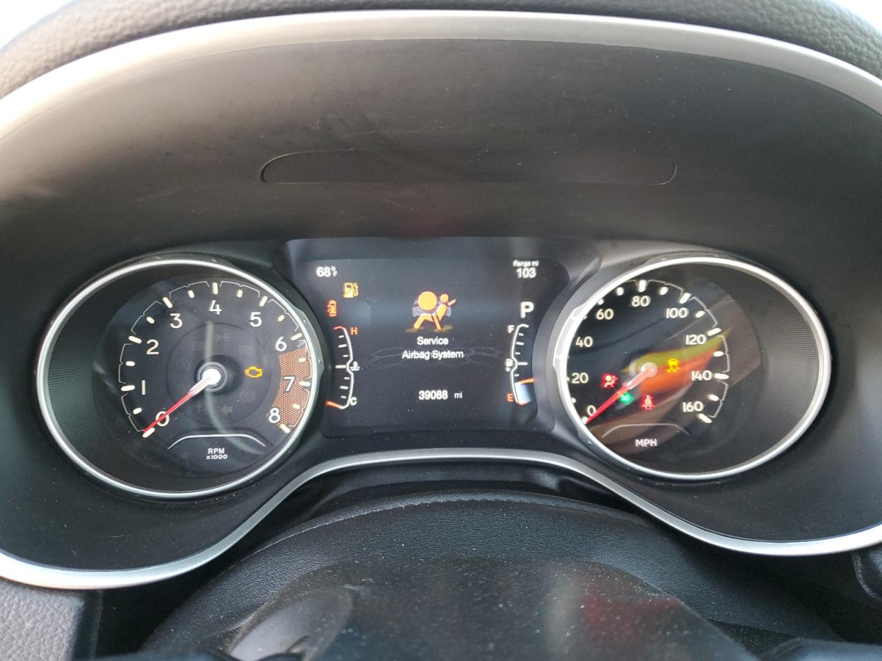 2018 Jeep Compass VIN 3C4NJCBB4JT487081 Copart auction photo, front end damage thumbnail 9