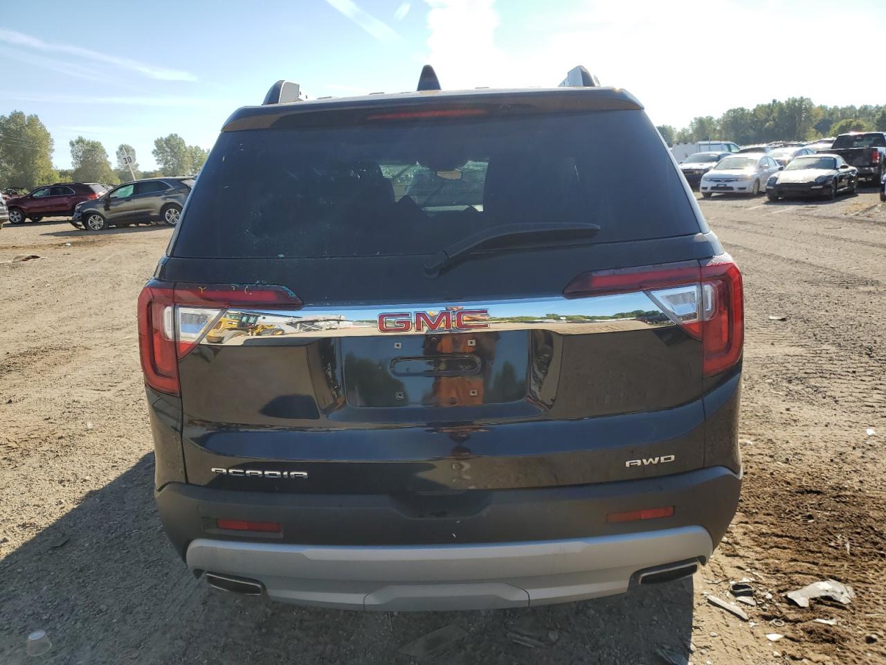 2022 GMC Acadia VIN 1GKKNUL49NZ169828 Copart auction photo, all over damage thumbnail 6