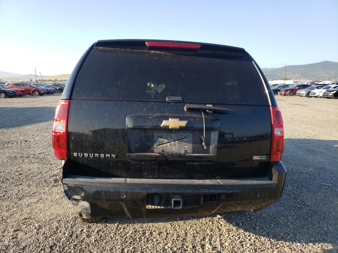 2012 Chevrolet Suburban VIN 1GNSKJE76CR147543 Copart auction photo, all over / undercarriage damage thumbnail 6