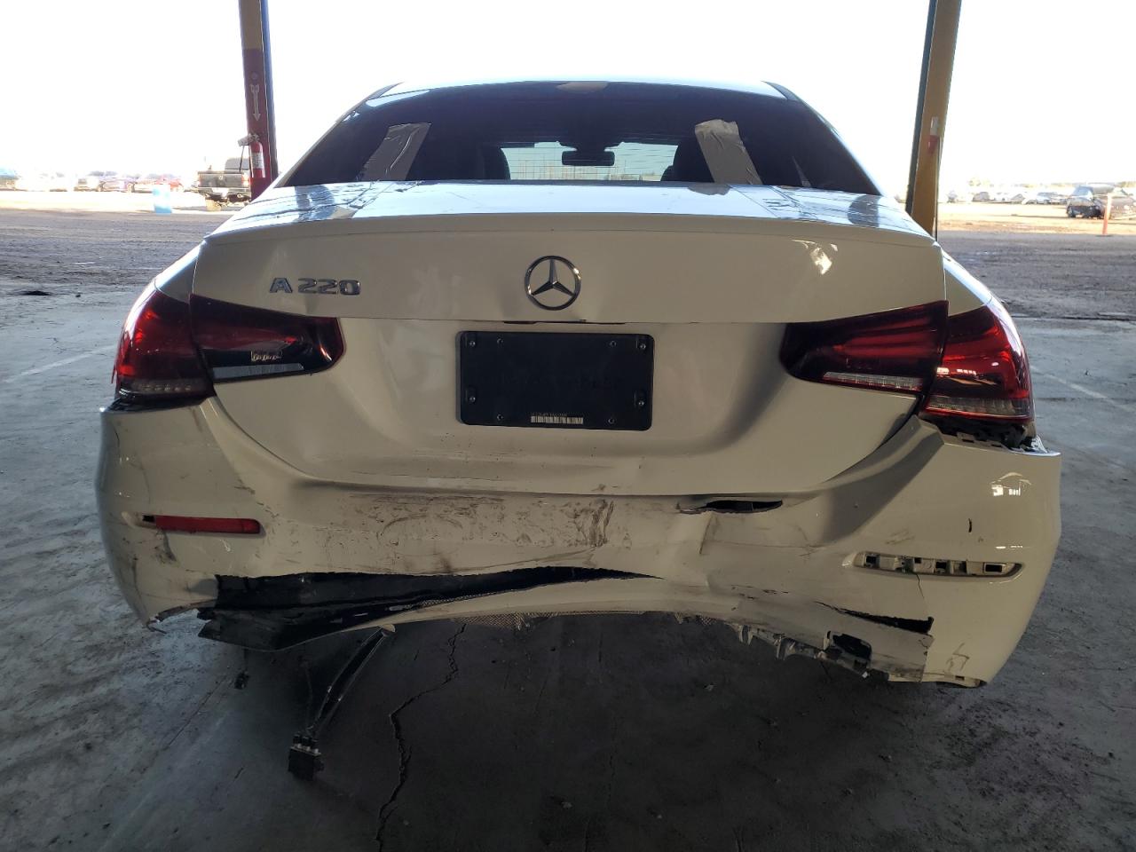 2019 Mercedes-Benz A-klasse VIN WDD3G4EB1KW012898 Copart auction photo, rear end damage thumbnail 6