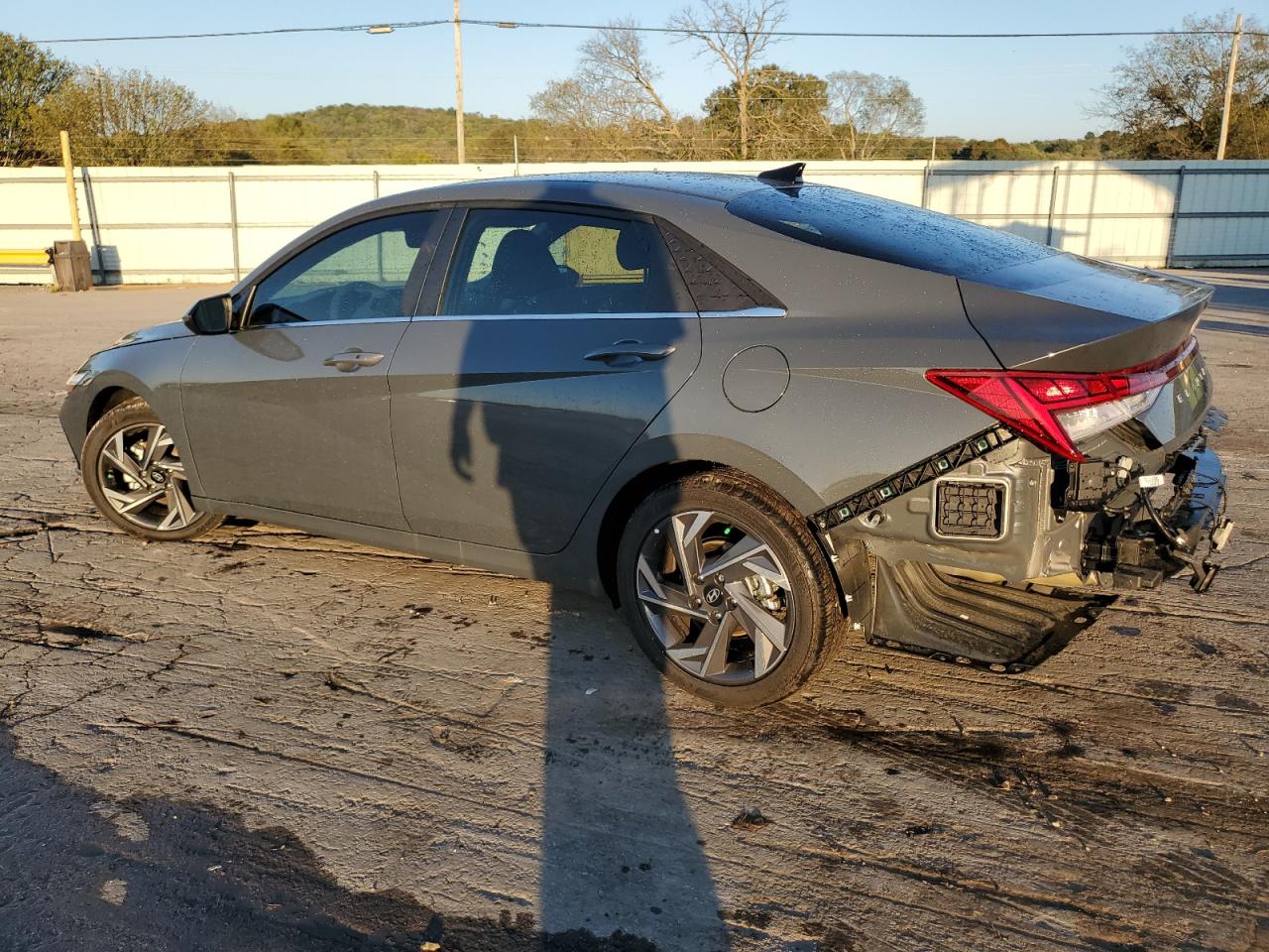 2024 Hyundai Elantra VIN KMHLS4DG0RU807416 Copart auction photo, rear end damage thumbnail 2