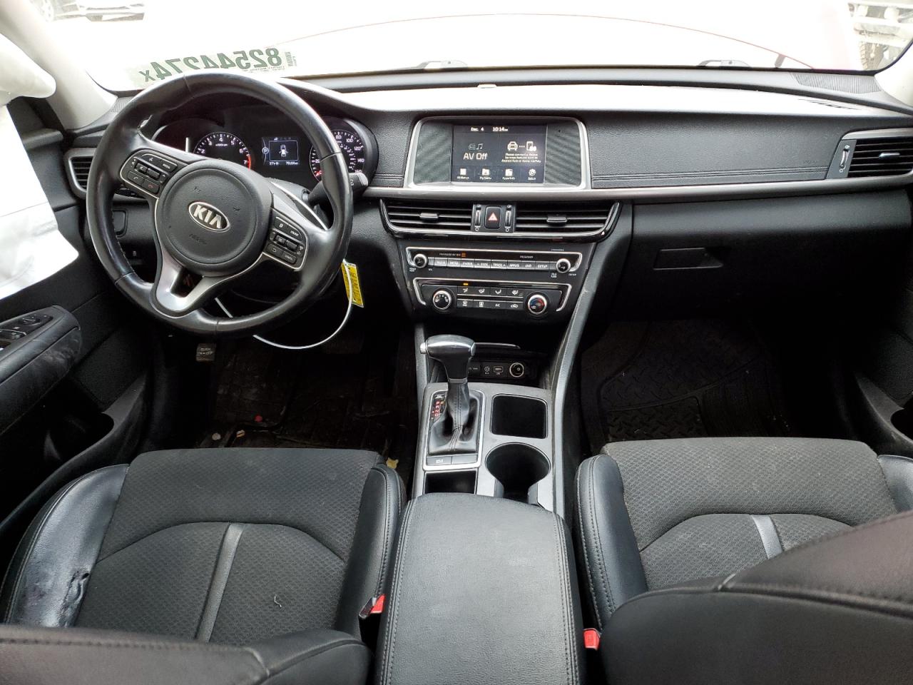 2018 KIA Optima VIN 5XXGT4L34JG205601 Copart auction photo, side / front end damage thumbnail 8