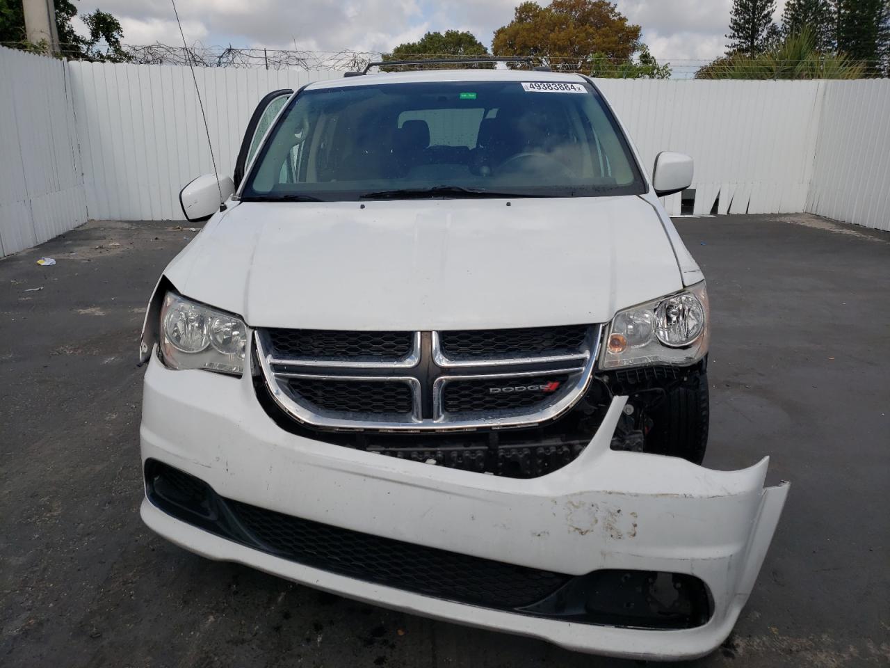 2016 Dodge Caravan VIN 2C4RDGCG1GR334048 Copart auction photo, all over damage thumbnail 5