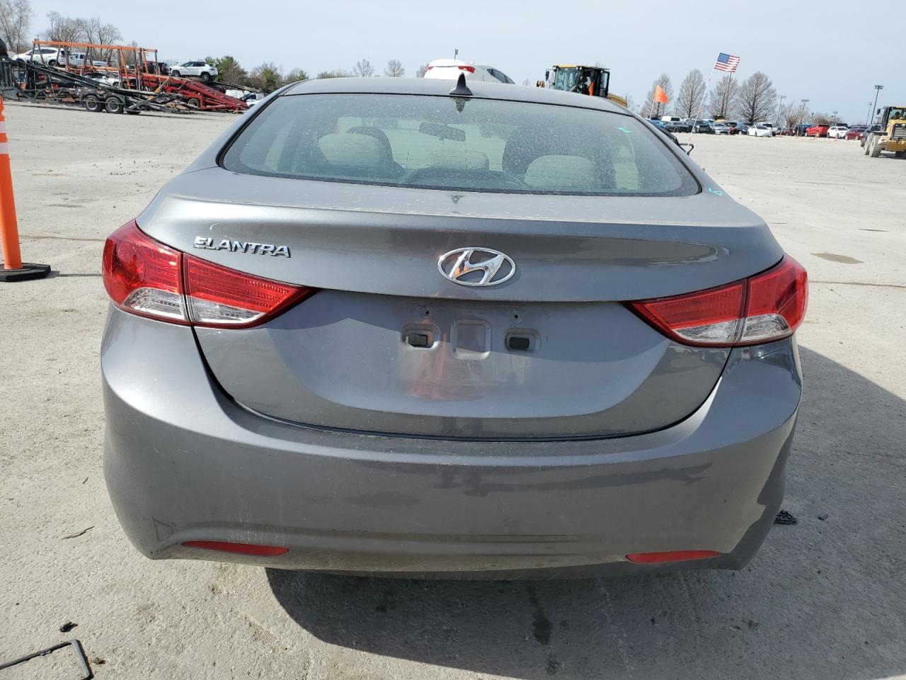 2013 Hyundai Elantra VIN 5NPDH4AE3DH359928 Copart auction photo, side damage thumbnail 6