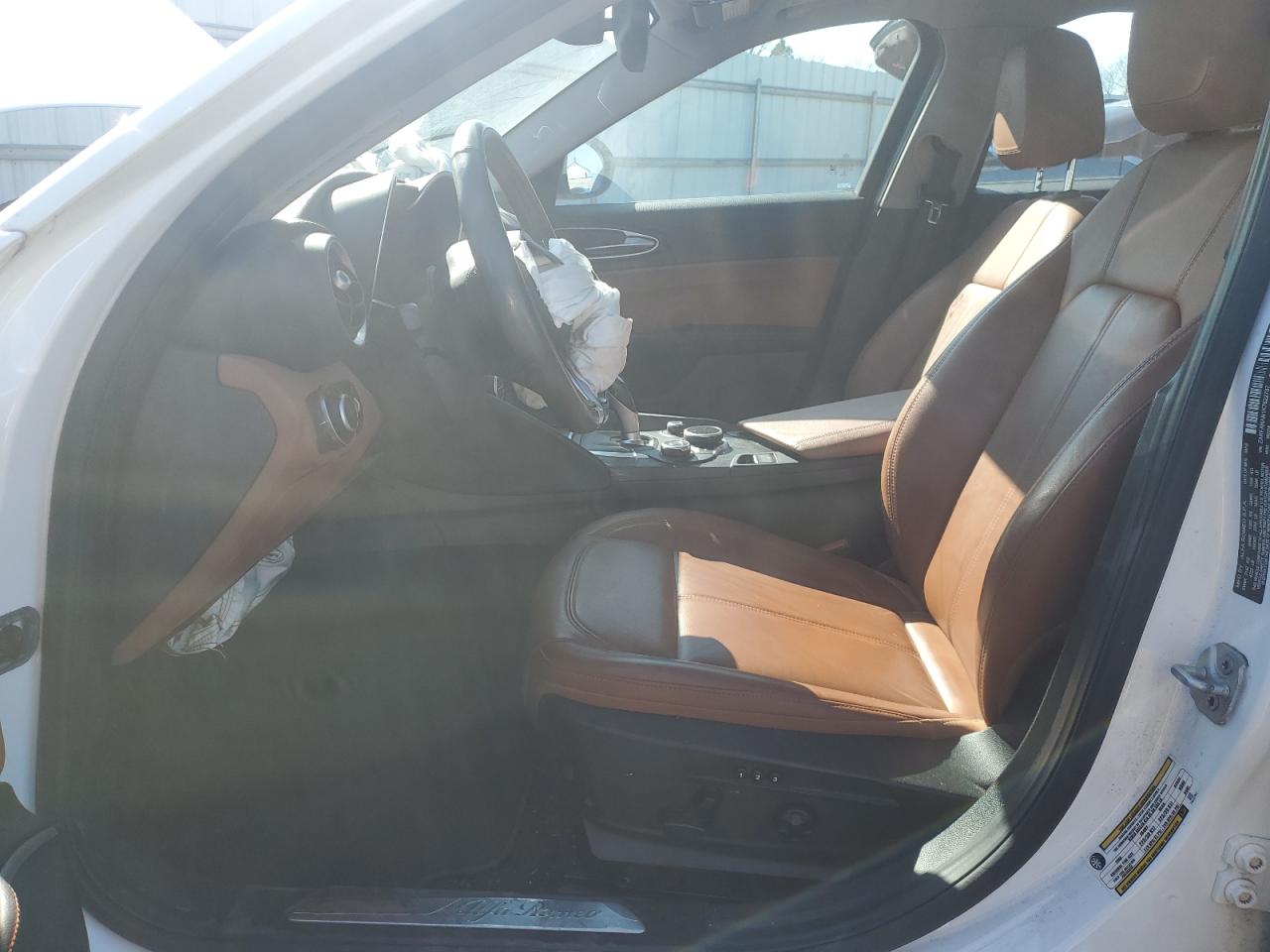 2019 Alfa Romeo Giulia VIN ZARFANAN1K7622797 Copart auction photo, front end damage thumbnail 7
