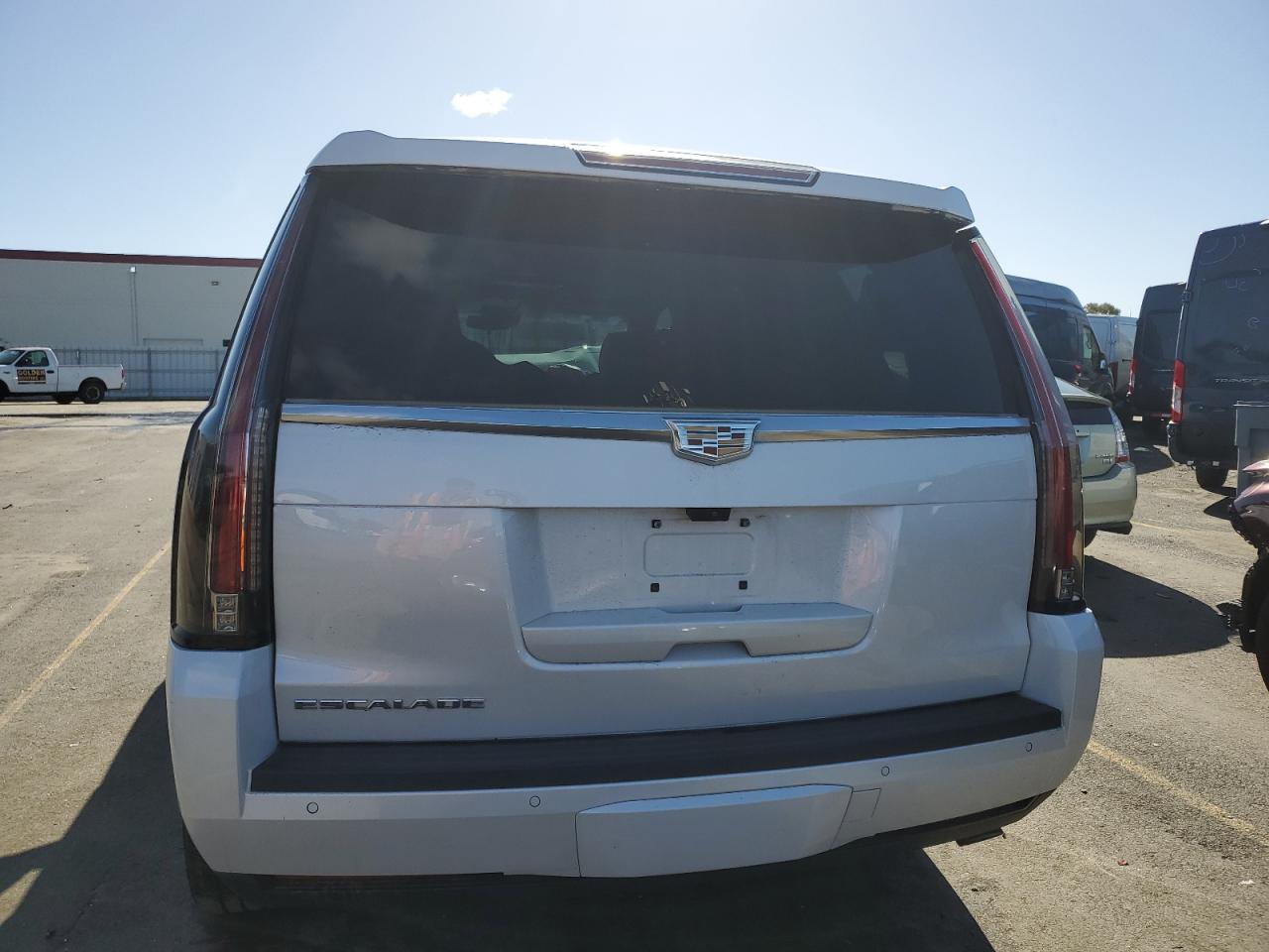 2018 Cadillac Escalade VIN 1GYS4BKJ7JR177506 Copart auction photo, front end damage thumbnail 6