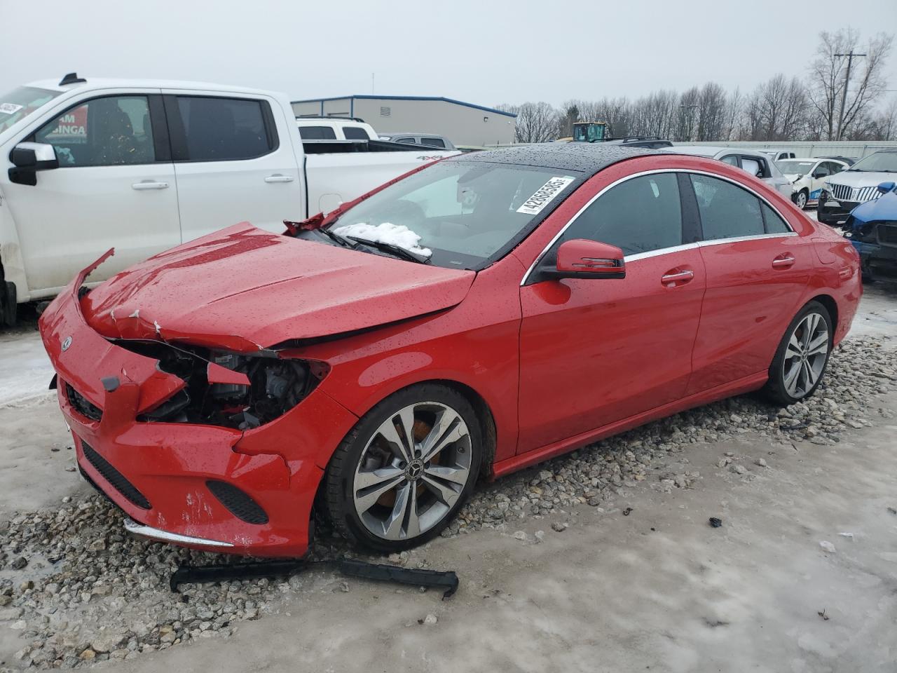 2018 Mercedes-Benz CLA-klasse VIN WDDSJ4GB6JN575797