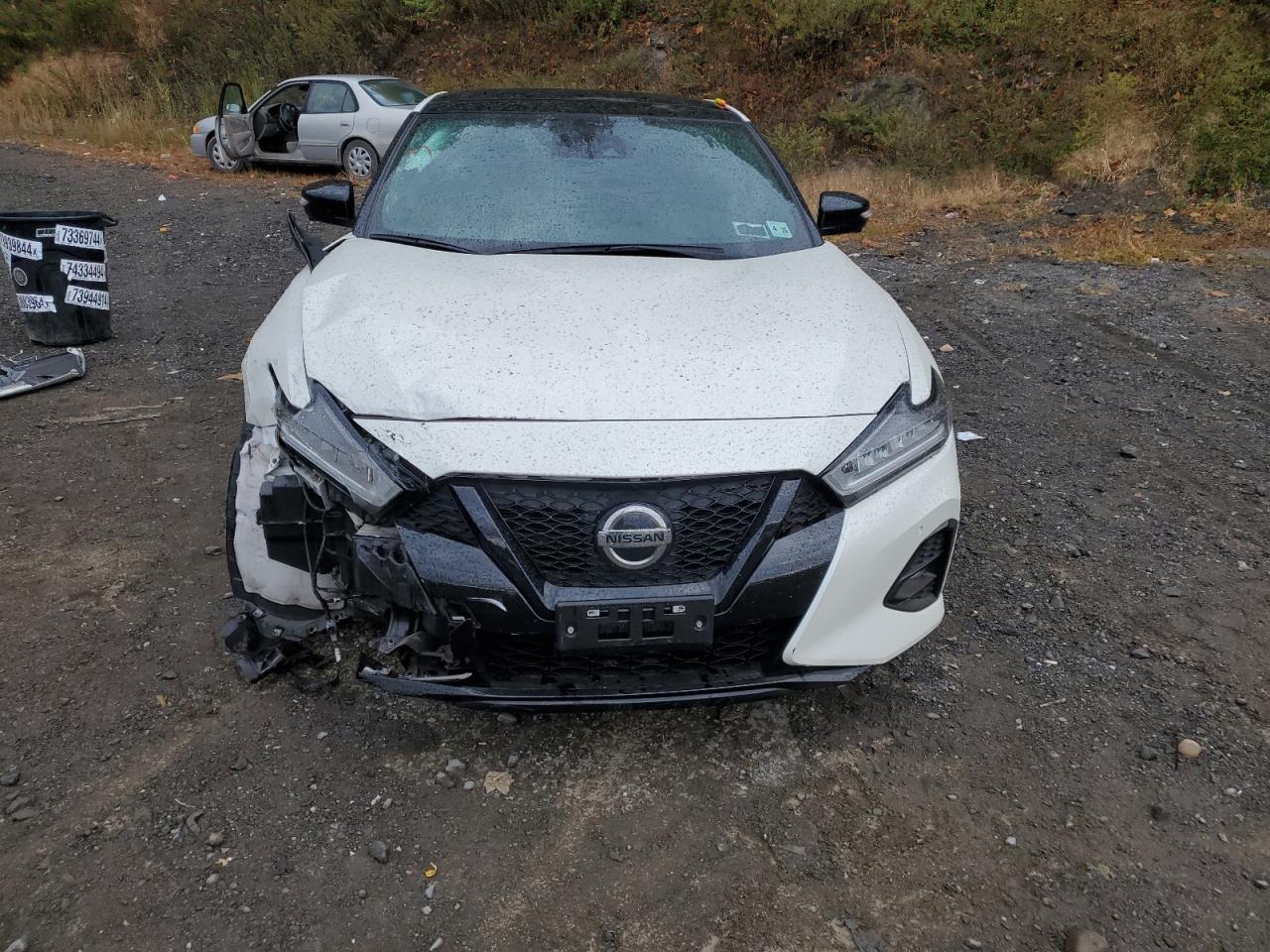 2021 Nissan Maxima VIN 1N4AA6EV4MC510287 Copart auction photo, front end / side damage thumbnail 5