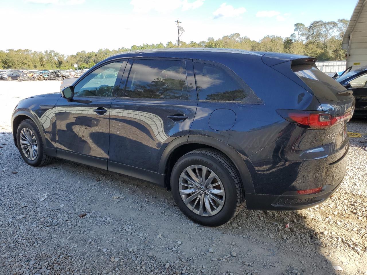 2024 Mazda CX-90 VIN JM3KKBHD3R1119388 Copart auction photo, top/roof / front end damage thumbnail 2