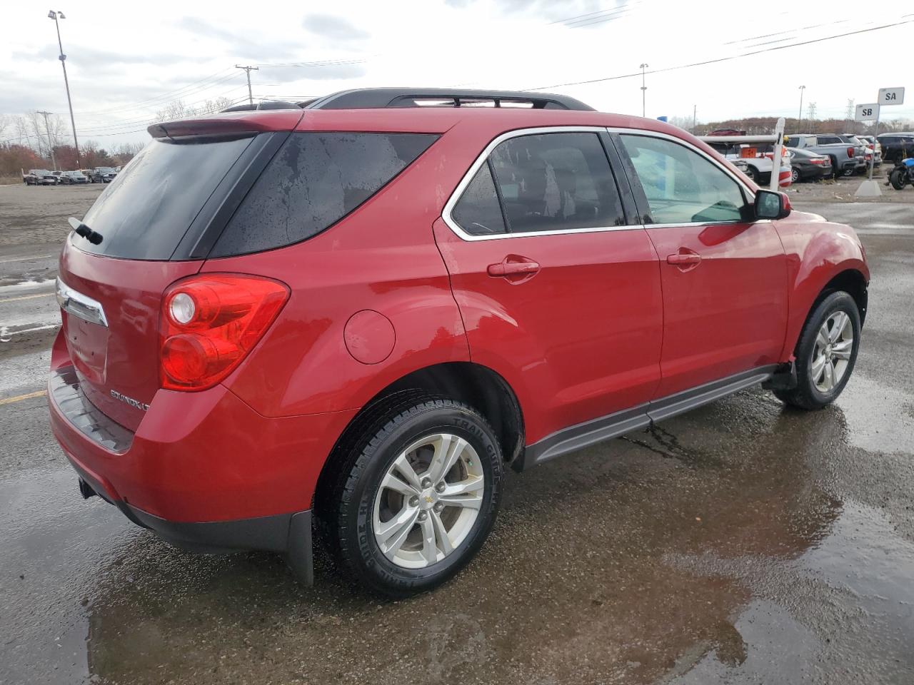 2015 Chevrolet Equinox VIN 2GNALBEK6F6263523 Copart auction photo, front end damage thumbnail 3