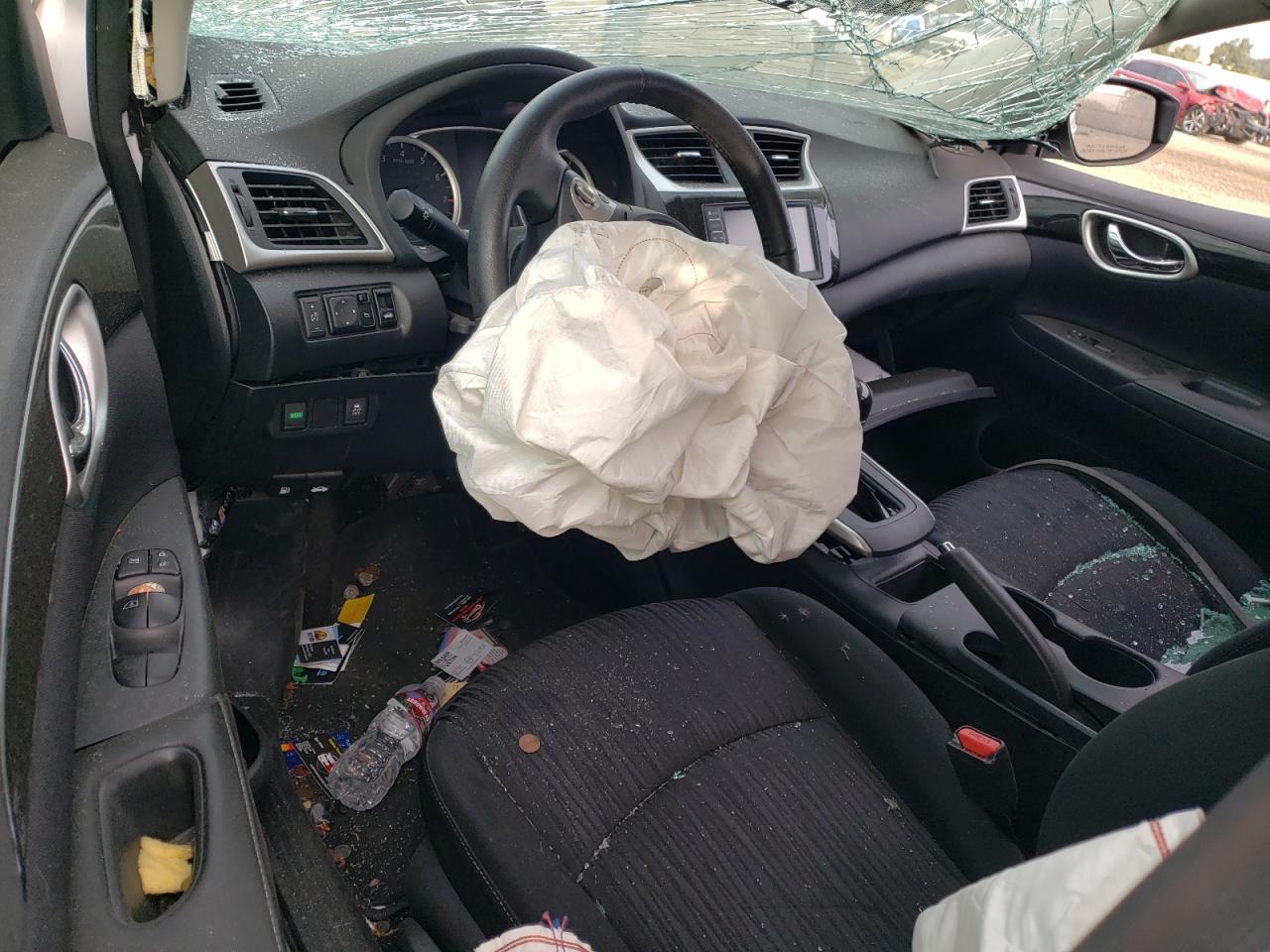 2019 Nissan Sentra VIN 3N1AB7APXKY423831 Copart auction photo, all over damage thumbnail 8