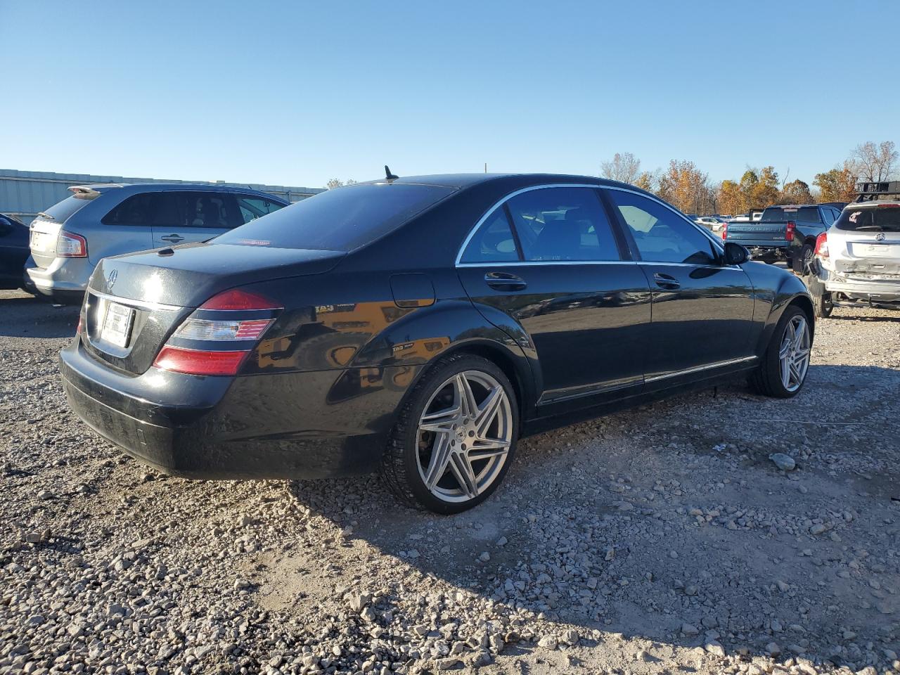 2007 Mercedes-Benz S-klasse VIN WDDNG71X17A051989 Copart auction photo, front end damage thumbnail 3