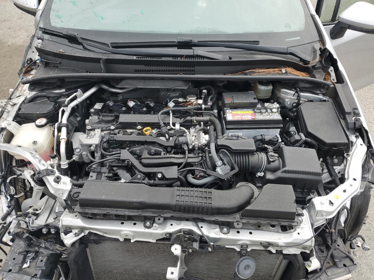 2020 Toyota Corolla VIN JTDT4RCE1LJ010449 Copart auction photo, front end / side damage thumbnail 13