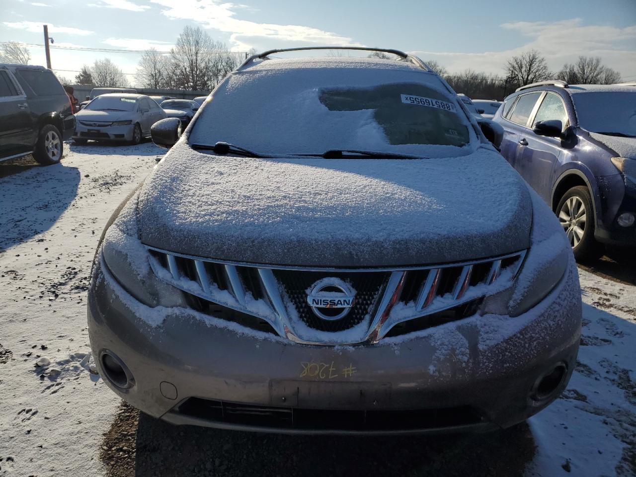 2010 Nissan Murano VIN JN8AZ1MW3AW137208 Copart auction photo, rear end damage thumbnail 5