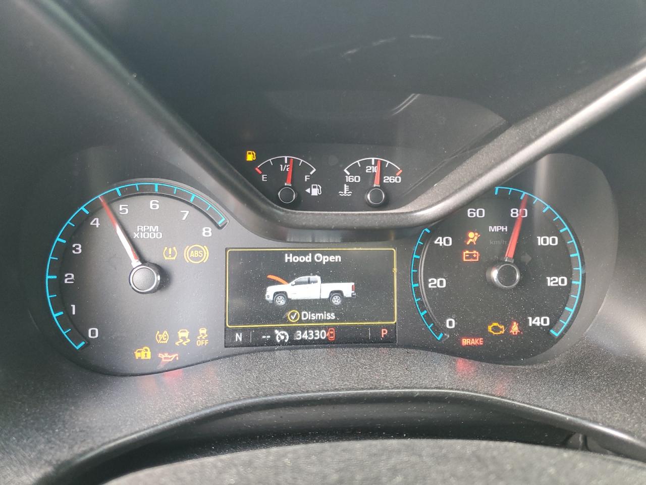 2022 Chevrolet Colorado VIN 1GCGSDENXN1266163 Copart auction photo, front end damage thumbnail 9