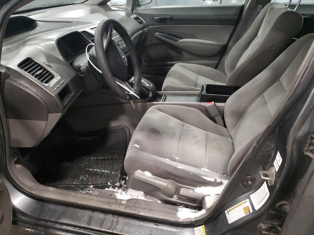 2009 Honda Civic VIN 2HGFA16389H509505 Copart auction photo, side / mechanical damage thumbnail 7