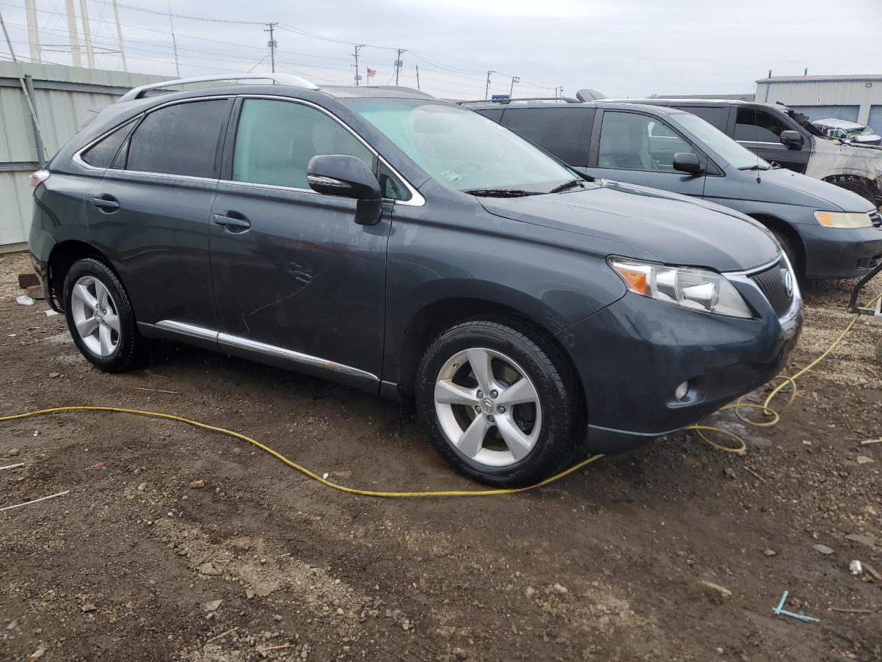 2010 Lexus RX VIN 2T2BK1BA8AC077054 Copart auction photo, rear end damage thumbnail 4