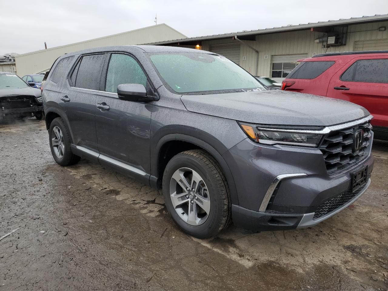 2025 Honda Pilot VIN 5FNYG1H44SB040047 Copart auction photo, rear end damage thumbnail 4