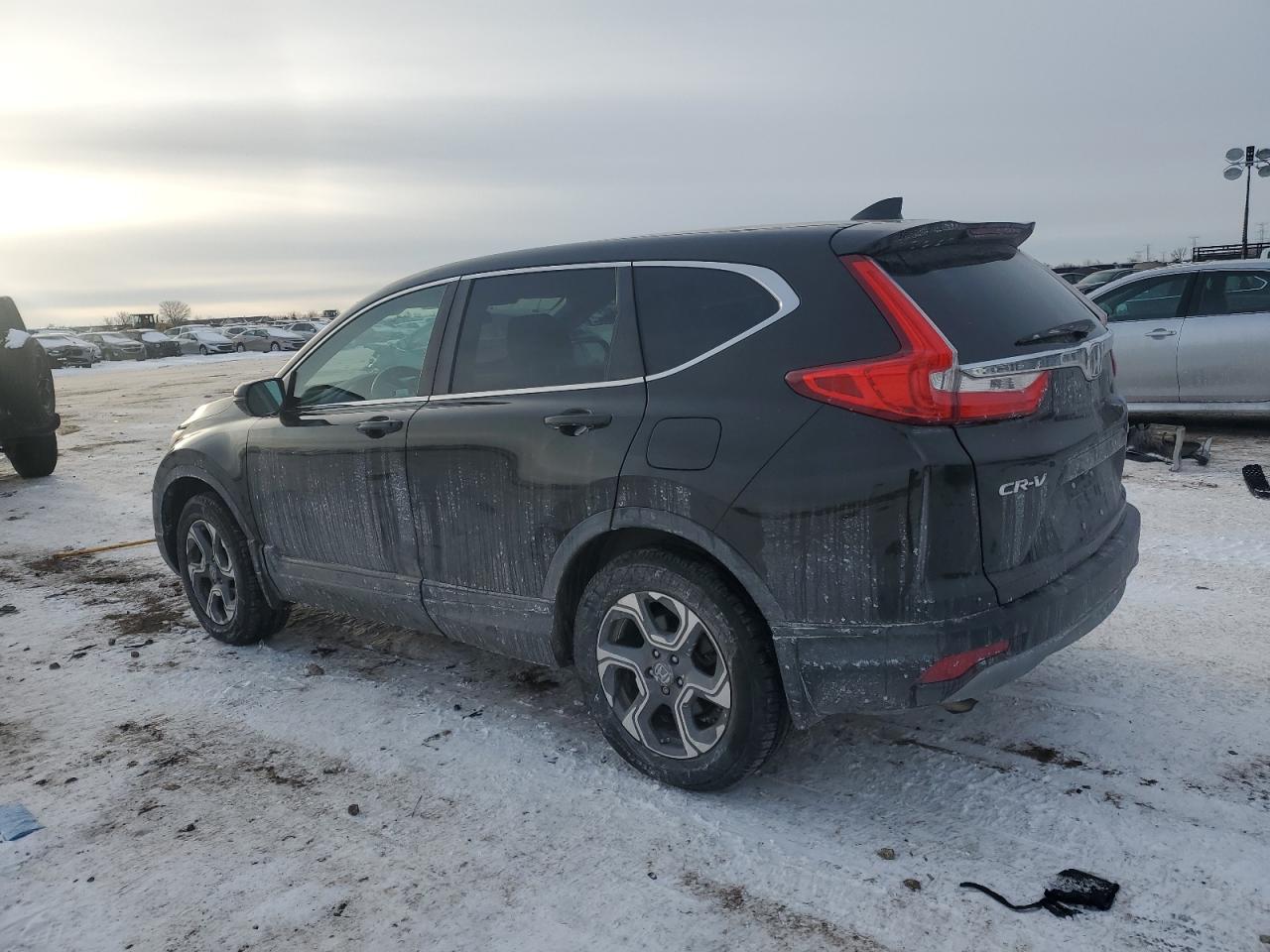 2018 Honda CR-V VIN 7FARW2H59JE104544 Copart auction photo, side damage thumbnail 2