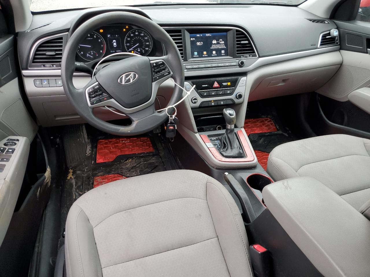 2018 Hyundai Elantra VIN 5NPD84LF0JH337922 Copart auction photo, vandalism damage thumbnail 8