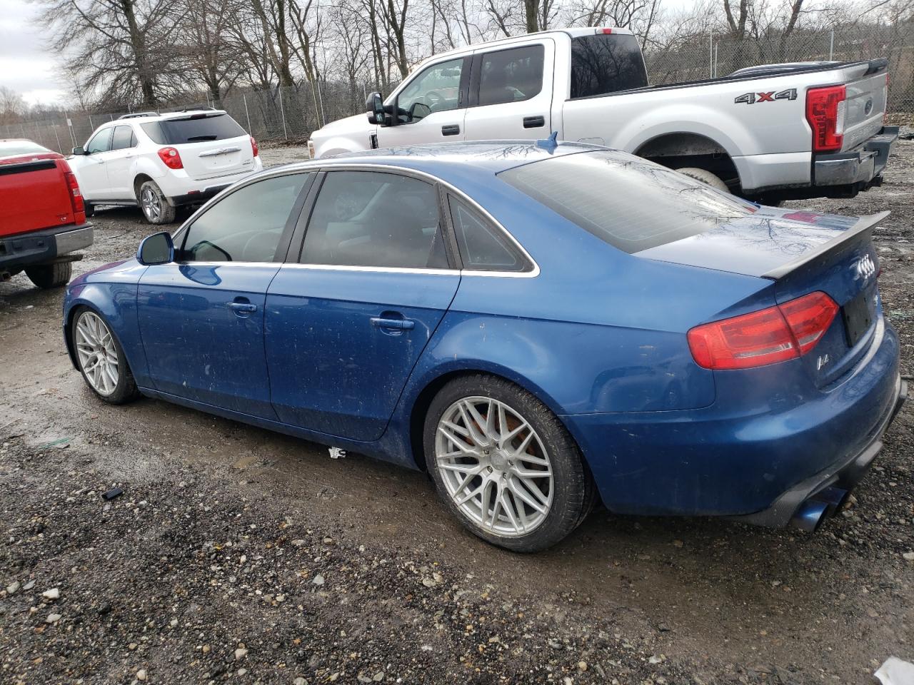2009 Audi A4 VIN WAULK78KX9N008318 Copart auction photo, all over / side damage thumbnail 2