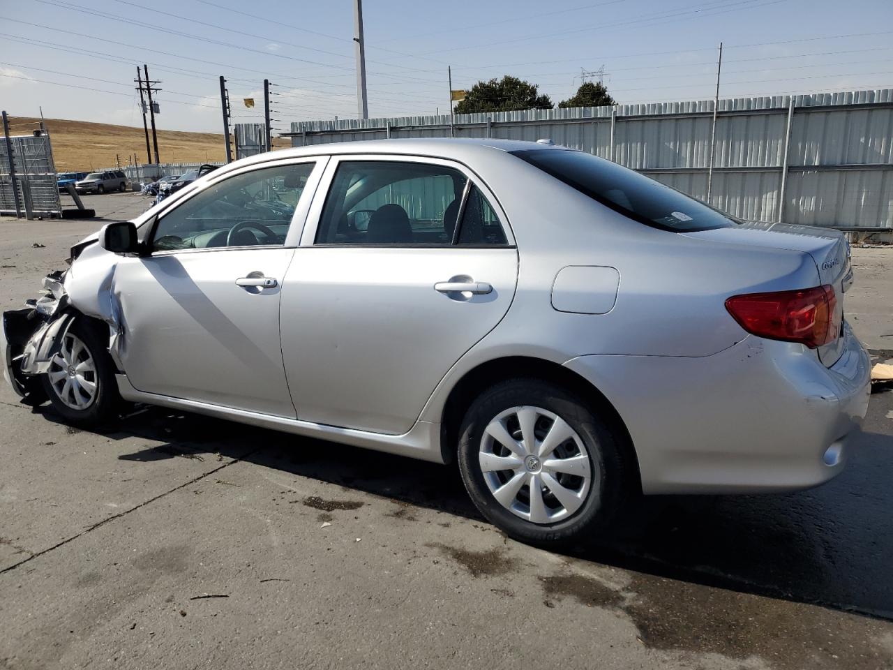 2009 Toyota Corolla VIN 1NXBU40E29Z123753 Copart auction photo, front end / side damage thumbnail 2
