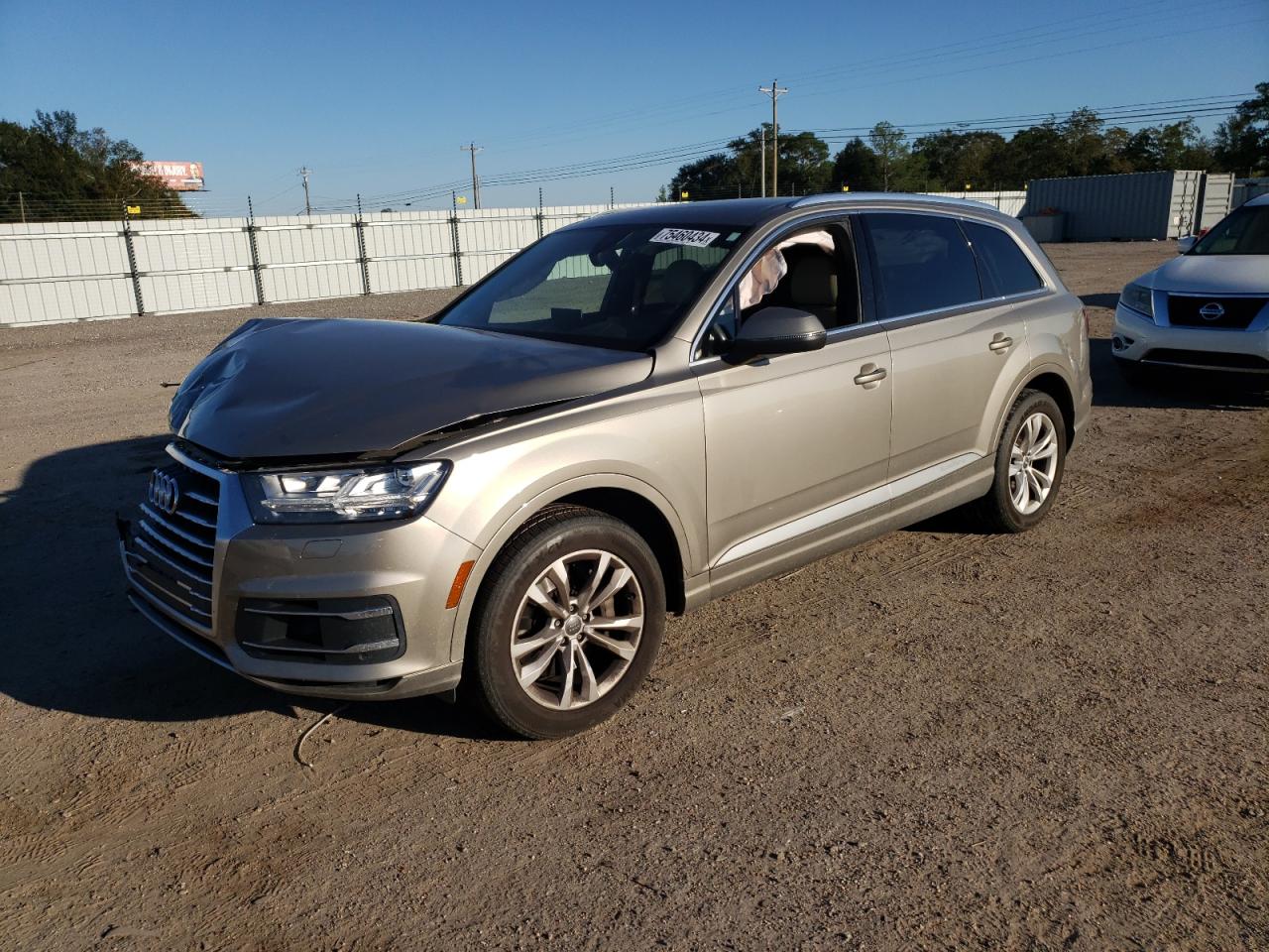 2017 Audi Q7 VIN WA1LABF72HD050990