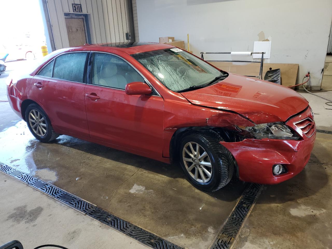 2011 Toyota Camry VIN 4T1BF3EKXBU730427 Copart auction photo, front end / rear end damage thumbnail 4