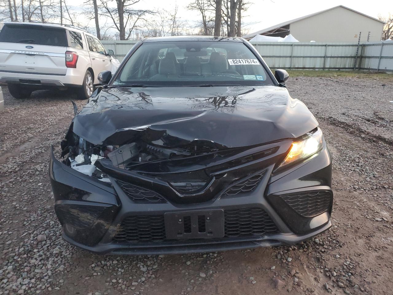 2024 Toyota Camry VIN 4T1G11BK4RU117081 Copart auction photo, front end / side damage thumbnail 5