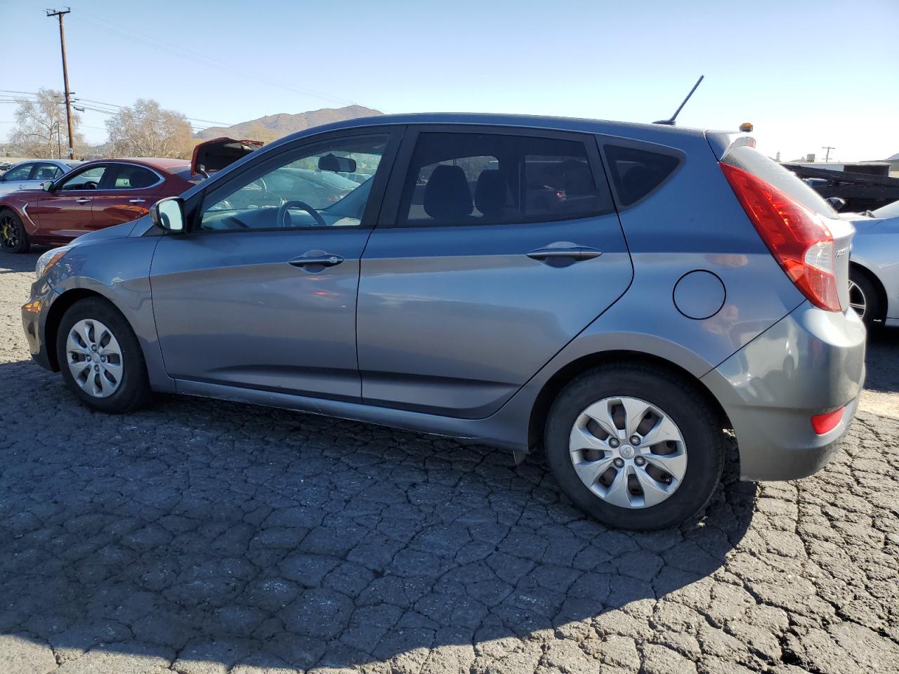 2017 Hyundai Accent VIN KMHCT5AE5HU319258 Copart auction photo, mechanical damage thumbnail 2