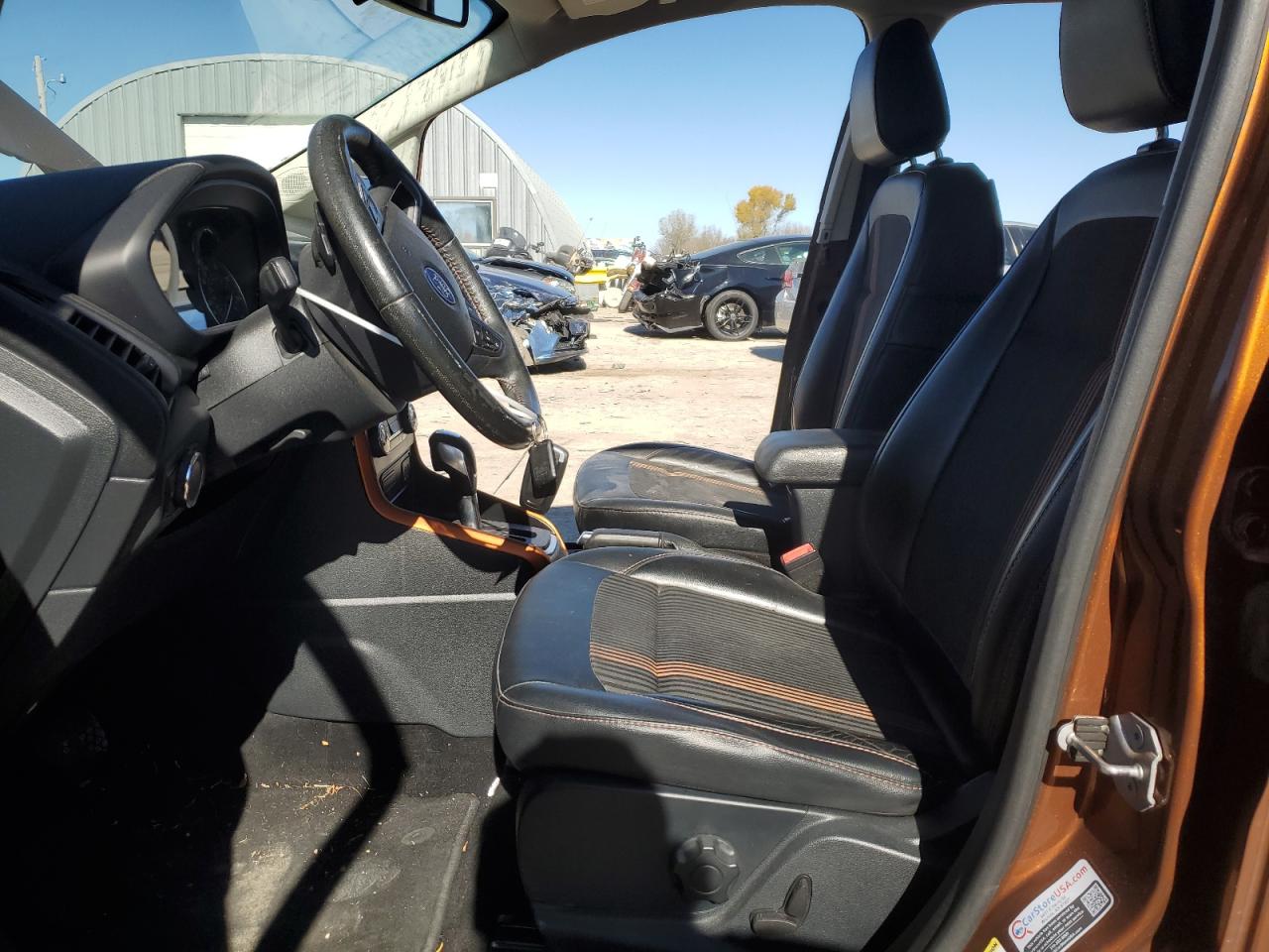 2018 Ford EcoSport VIN MAJ6P1CL4JC216179 Copart auction photo, side / all over damage thumbnail 7