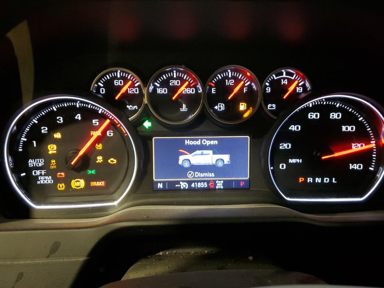 2020 Chevrolet Silverado VIN 1GCUYGED8LZ256482 Copart auction photo, front end / rear end damage thumbnail 9