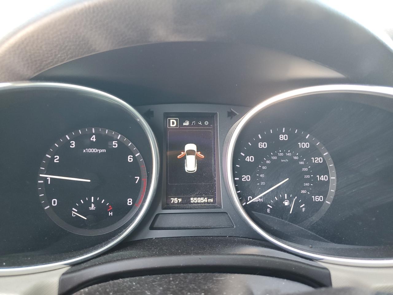 2017 Hyundai Santa Fe VIN 5XYZU3LB2HG415238 Copart auction photo, rear end damage thumbnail 9