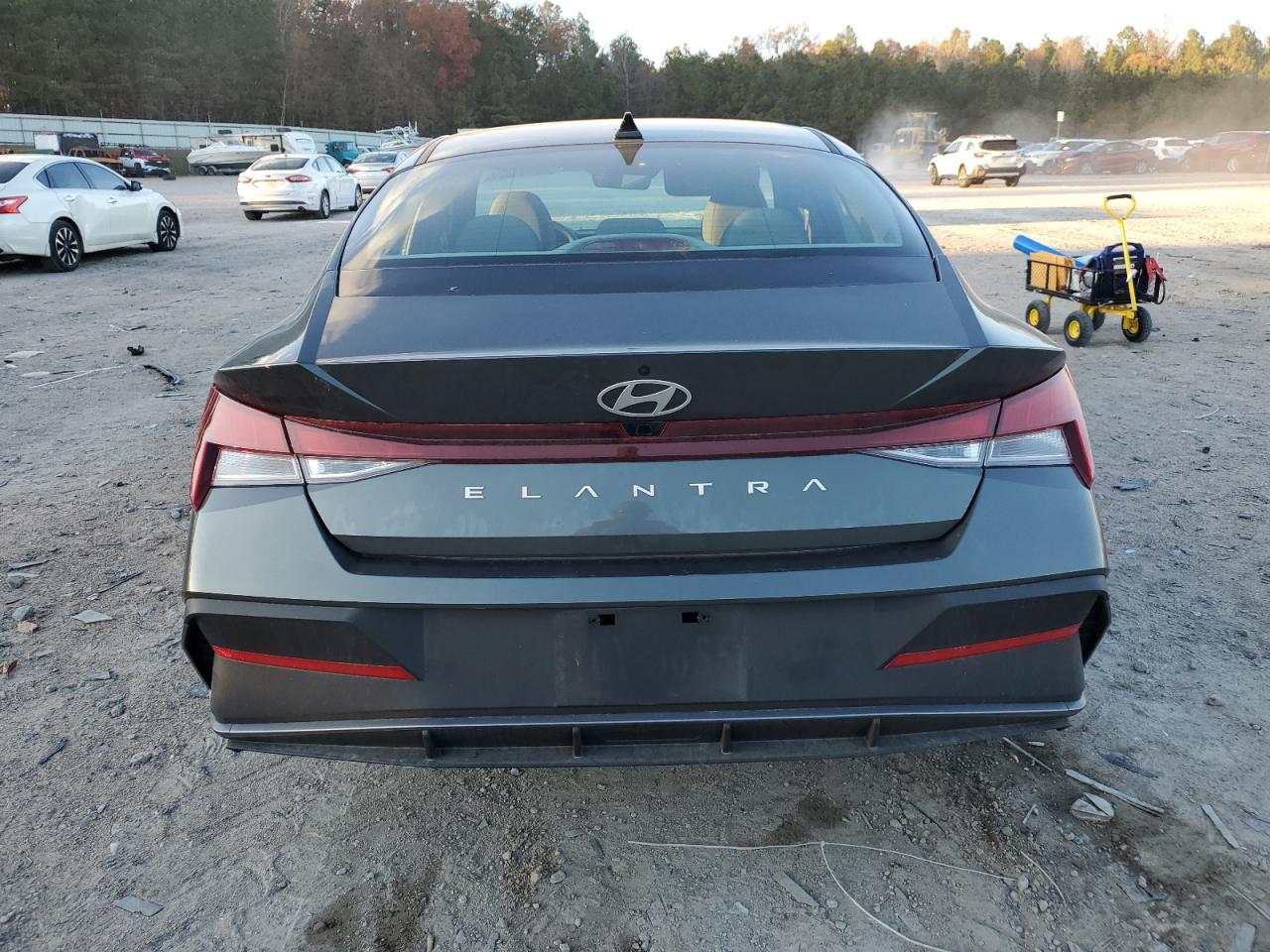 2024 Hyundai Elantra VIN KMHLM4DG6RU746082 Copart auction photo, front end / mechanical damage thumbnail 6
