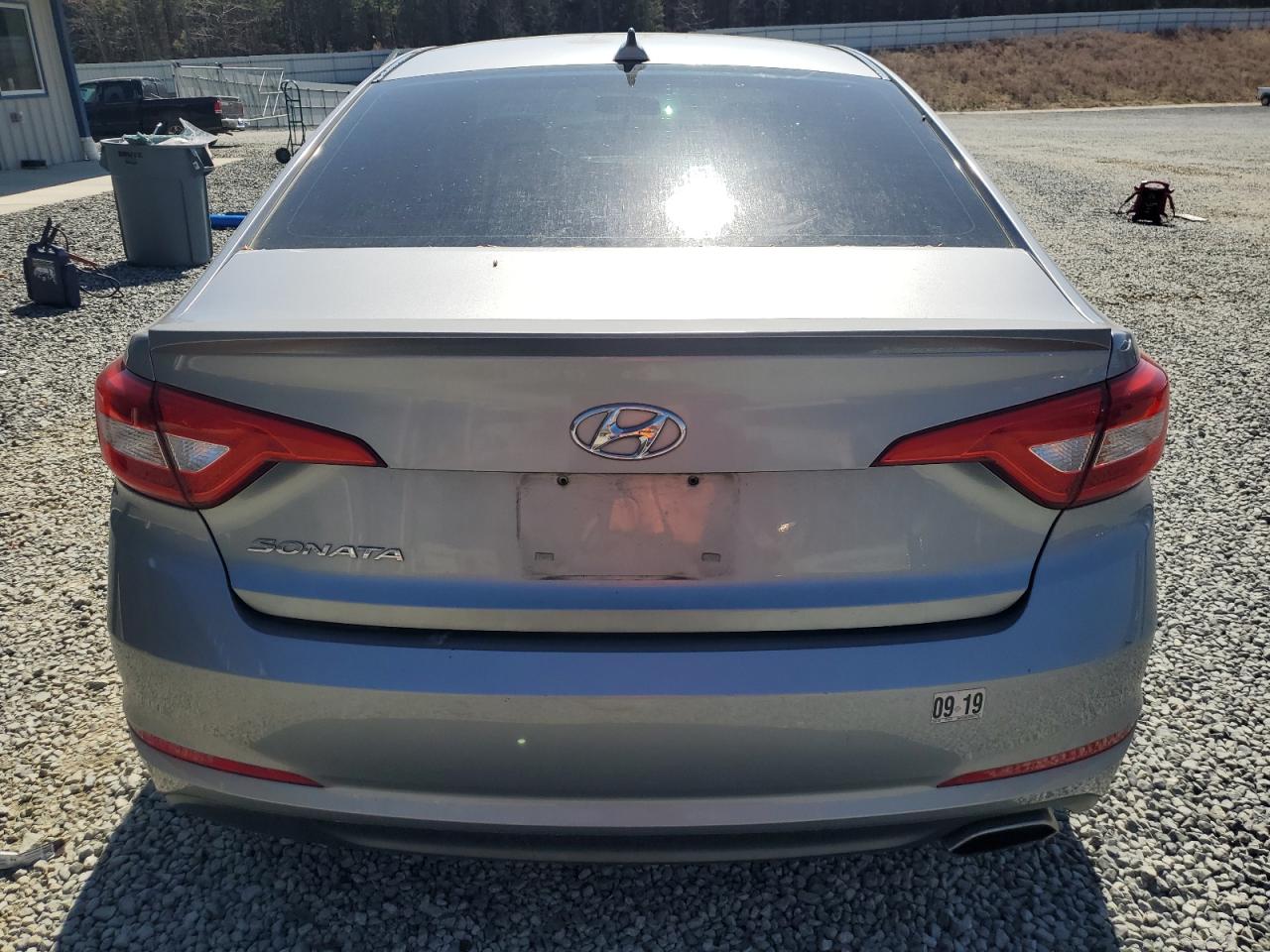 2015 Hyundai Sonata VIN 5NPE24AF3FH017719 Copart auction photo, front end damage thumbnail 6