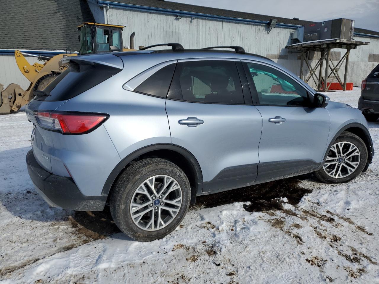 2022 Ford Escape VIN 1FMCU9H64NUB93585 Copart auction photo, front end / minor dent/scratches damage thumbnail 3