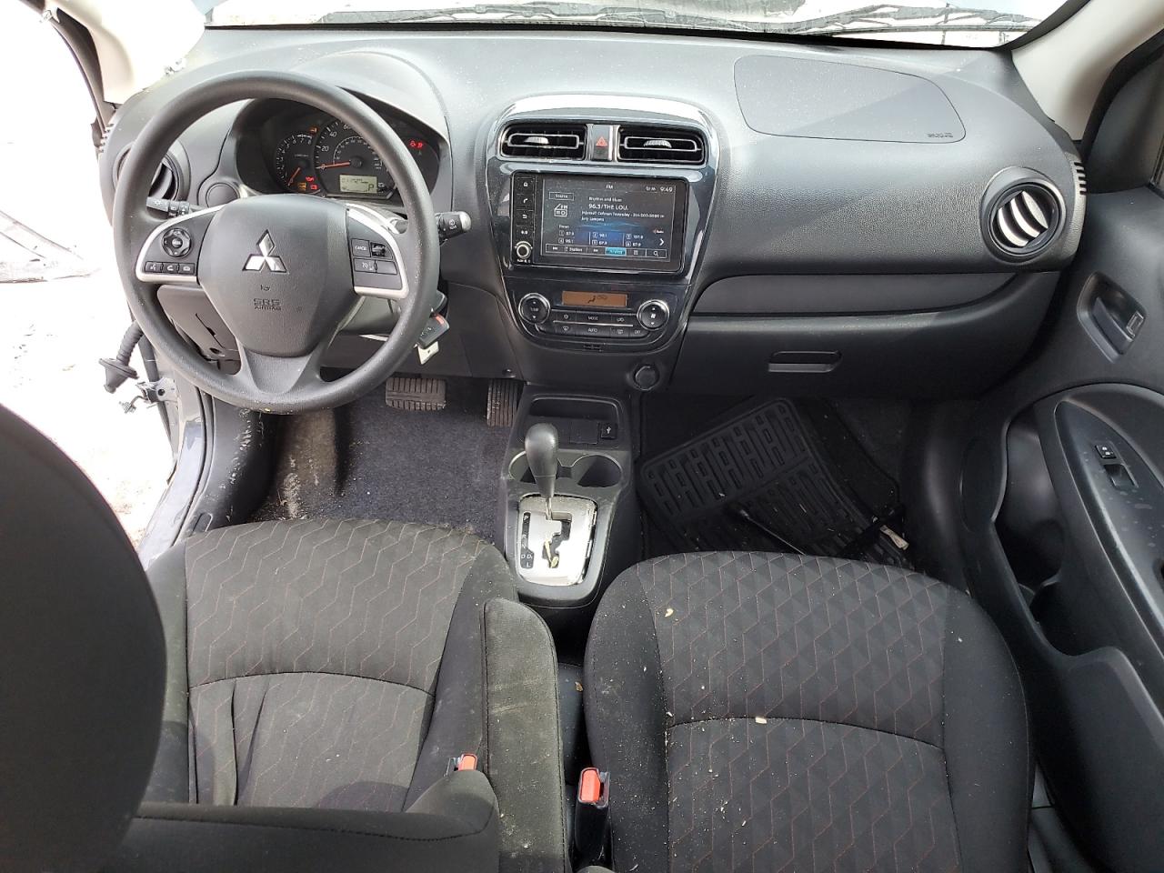 2024 Mitsubishi Mirage VIN ML32AUHJ9RH006021 Copart auction photo, side / mechanical damage thumbnail 8