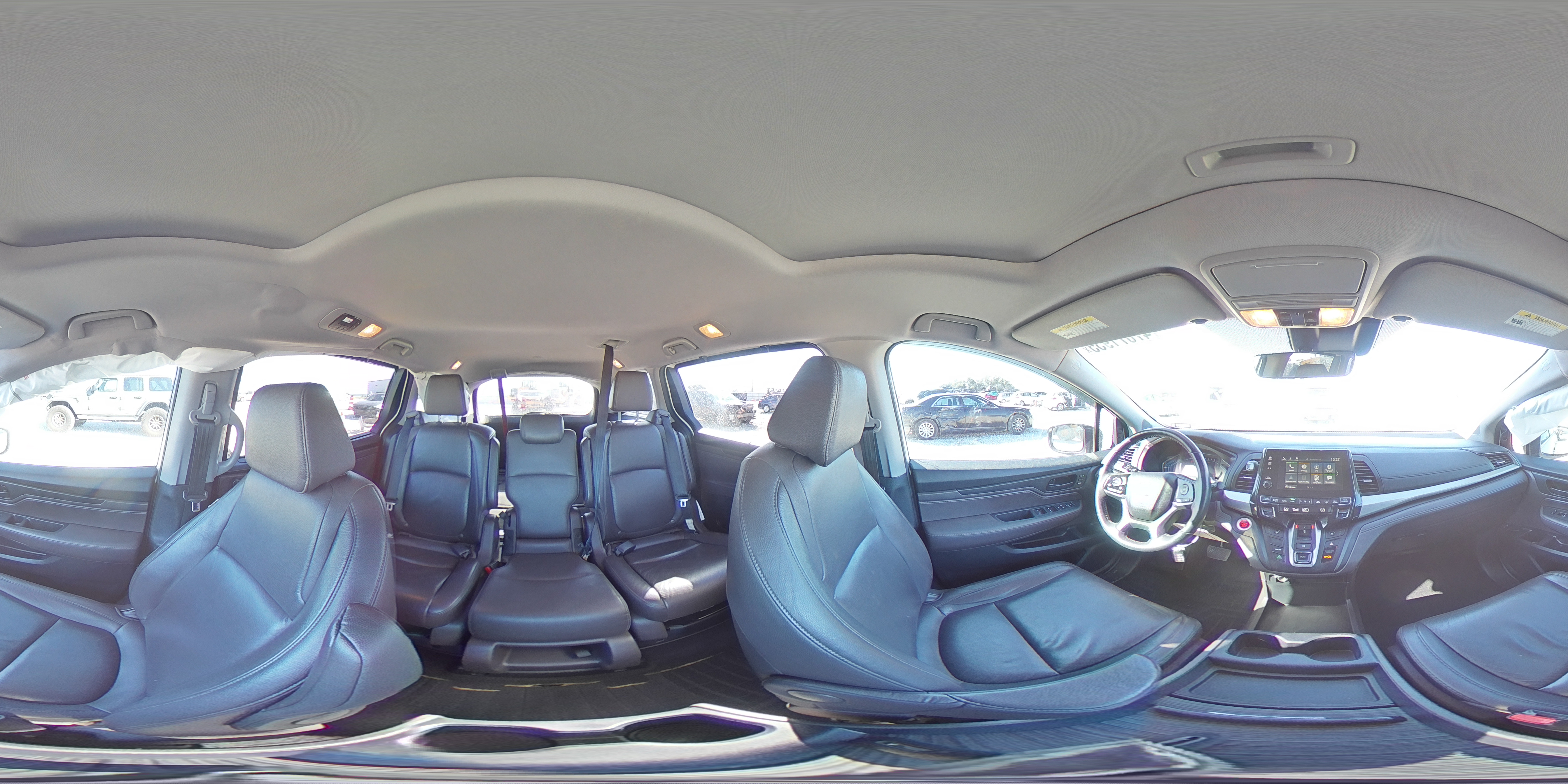 2019 Honda Odyssey VIN 5FNRL6H71KB071098 Copart auction photo, front end / rear end damage thumbnail 14